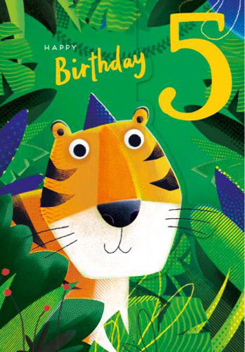 Picture of HAPPY 5TH BIRTHDAY TIGER